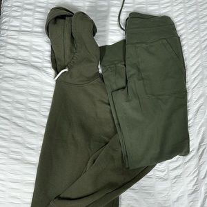 Olive green set
